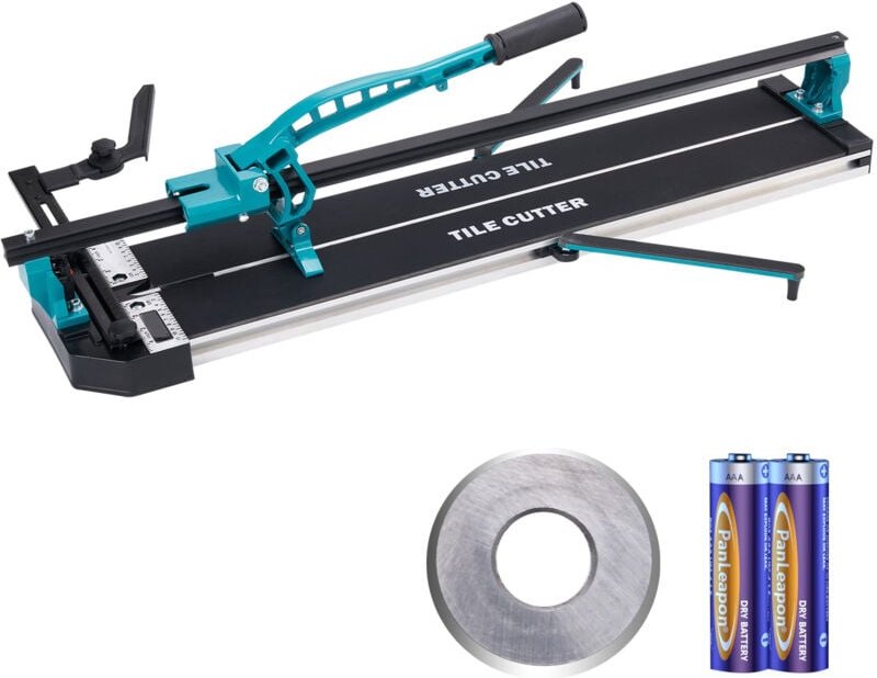 Manueller Fliesenschneider 1200 mm, Porzellan-Keramik-Fliesenschneider mit Schneidrad aus Wolframkarbid, Infrarot-Positi...