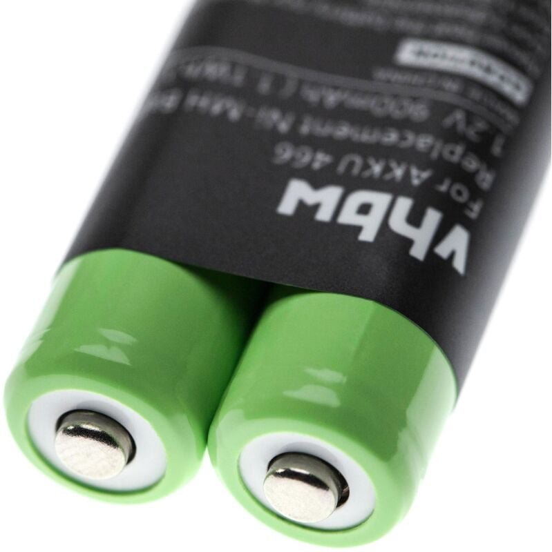 Vhbw - Akku kompatibel mit Grundig Digta 420, 422 Diktiergerät (900mAh, 1,2V, NiMH)