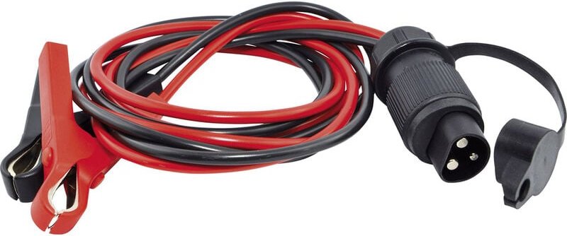 Baas - Startsystem BS12 Starthilfekabel 6 mm² Kupfer 1.50 m mit Stahlblech-Zangen