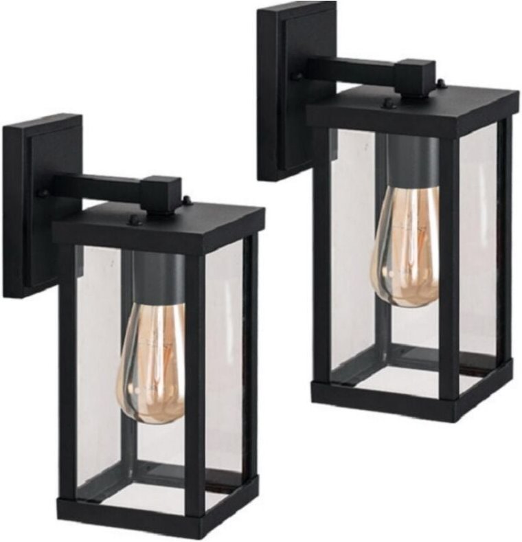 Retro Wandleuchte Kreative Wandlampe Wohnzimmerlampe Flurlampe für Küche Esszimmer Café Bar Club 2 Stücke