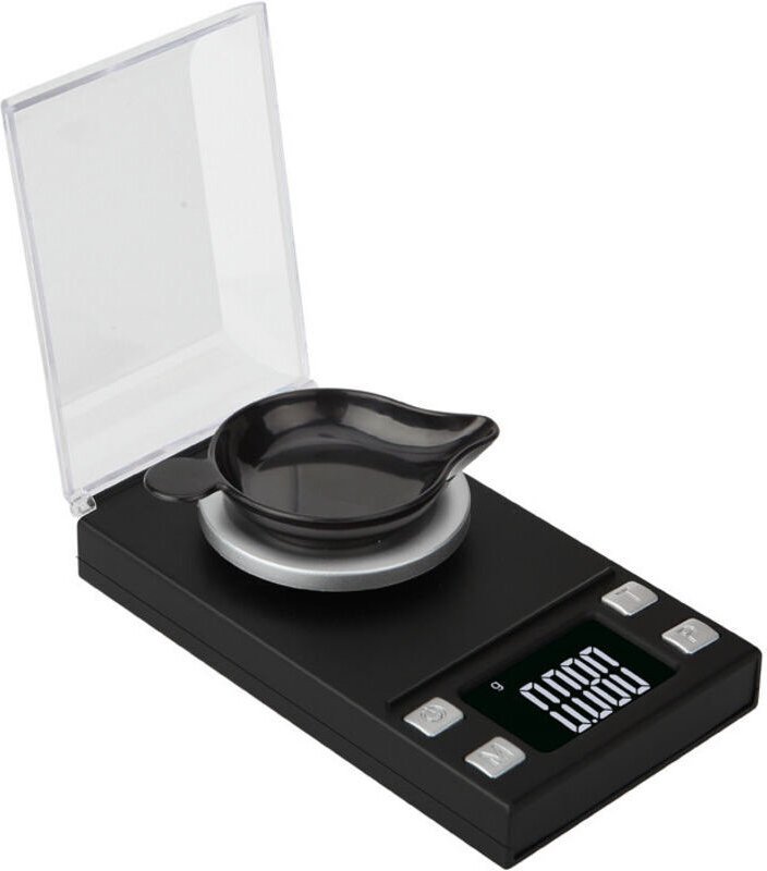 Präzisionswaage bis auf Milligramm (50 g/0,001 g), Mini-Präzisionswaage bis auf Karat für medizinische Pulver, Schmuck, ...