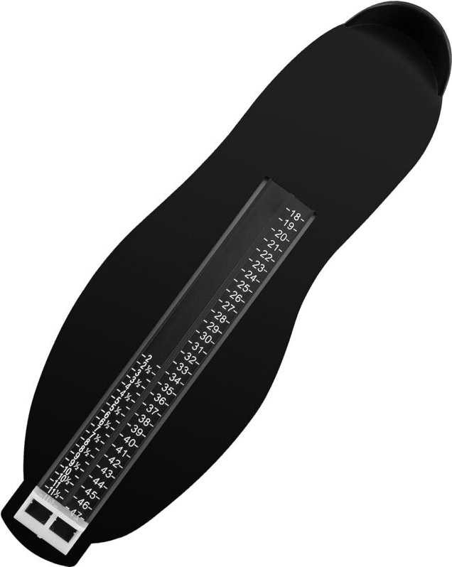 Lablanc - Schrittzähler für Kinder und Erwachsene, Schuhgrößenmessgerät, Fußmessgerät zur Ermittlung der Schuhgröße 18 b...