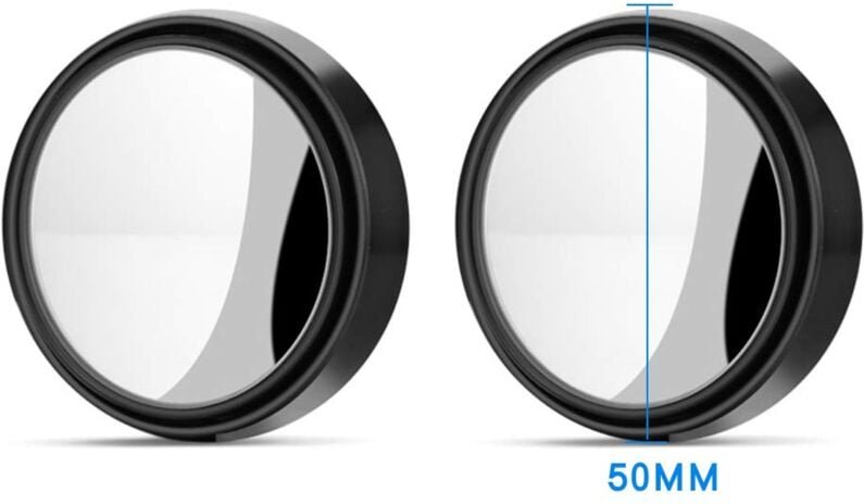 Thumbnail - Stück 360° drehbare Außenspiegel für den toten Winkel, HD-Weitwinkel mit selbstklebenden 3M-Rückspiegeln, verstellbarer ...