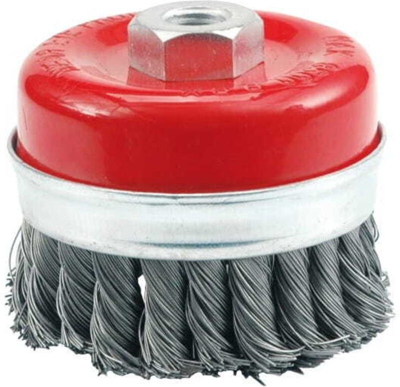 Thumbnail - Topfbürste aus gedrehtem Draht 100mm M14 06976 Vorel