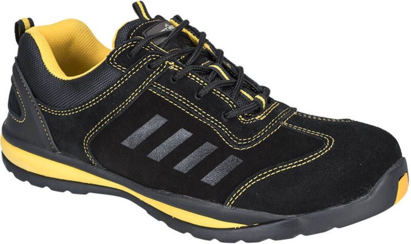 Trainer-Schuh Portwest Lusum - Größe 48 - S1P hro Steelite - FW34BKR48