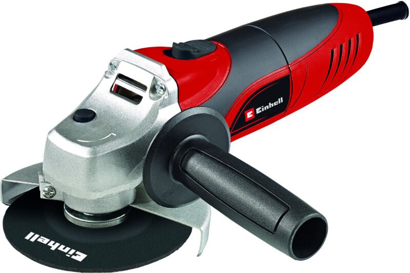 Winkelschleifer tc-ag 125 (850W, 12.000 1/min Drehzahl, 125mm Scheiben-ø, Scheibenschutz, Spindelarretierung, flacher Al...