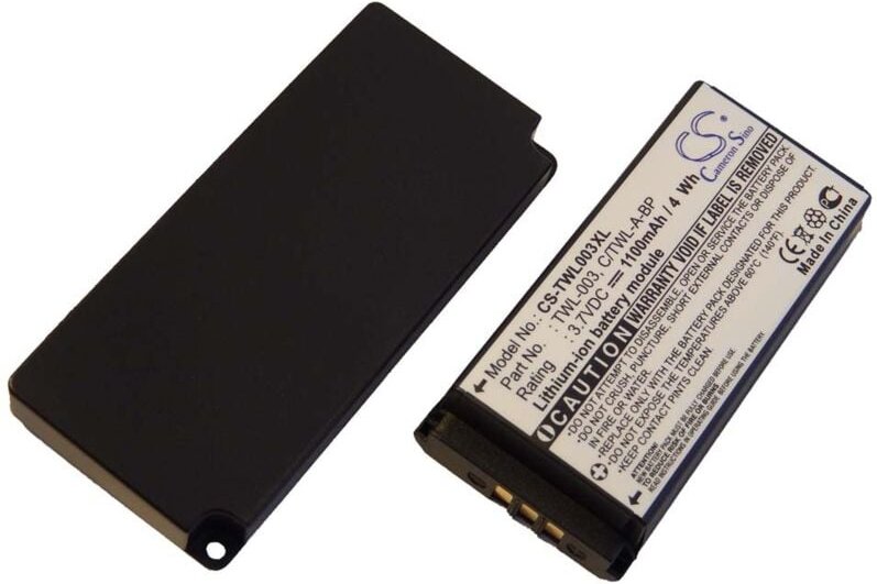 Vhbw - Akku Ersatz für Nintendo BOAMK01, c/twl-a-bp, TWL-001, TWL-003 für Spielekonsole (1100mAh, 3,7V, Li-Ion)
