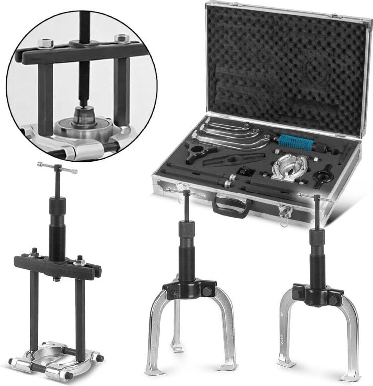 STAHLWERK Lagerabzieher Hydraulischer Universal Abzieher mit 10 t Zugkraft