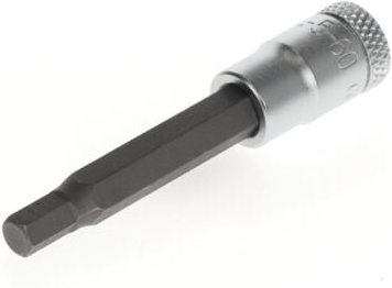 In 20 l 5-60 Schraubendrehereinsatz 1/4' lang Innen-6-kant 5 mm