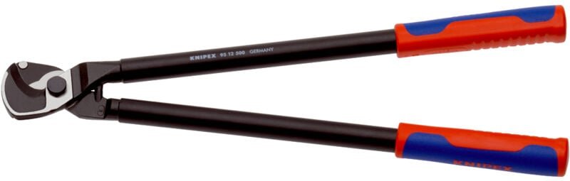 95 12 500 Kabelschere Geeignet für (Abisoliertechnik) Alu- und Kupferkabel, ein- und mehrdrä - Knipex