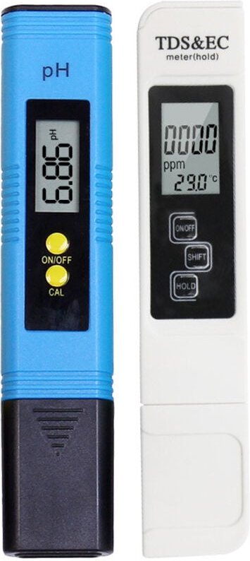 PH-Messgerät, 4-in-1-Pool-PH-Tester, elektronisches PH-Messgerät, TDS-Wasserqualitätsmessgerät und PH-Test für Trinkwass...