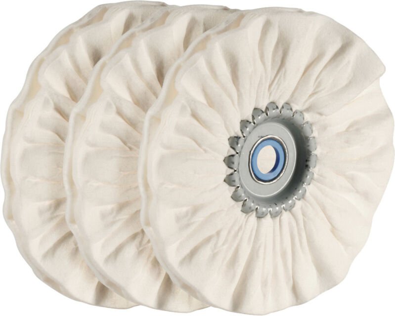 Poliervlies Tuchring-Set, 3-teilig zum Einebnen, Ring-⌀ 100 mm 3 Stk - Osborn