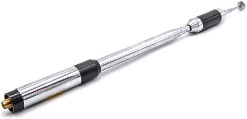 Vhbw - Antenne kompatibel mit Vertex/Yaesu VX-160, VX-17, VX-170, VX-177, VX-180 Funkgerät - Ausziehbar, 21 cm - 93 cm, ...