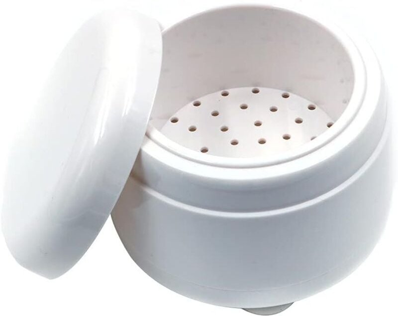 Shining House - Mini-Ultraschall-Schmuckreiniger für Schlüsselanhänger, Halsketten, Uhren, Münzen