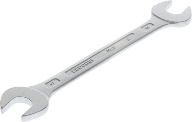 Gedore - Doppelmaulschlüssel 6 16 x 17 mm Länge 205 mm verchromt