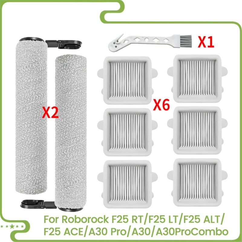 Für F25 RT/F25 /F25 ALT/F25 /A30 Pro/A30/A30ProCombo Roller Pinsel HEPA-Filter Teile Staubsauger