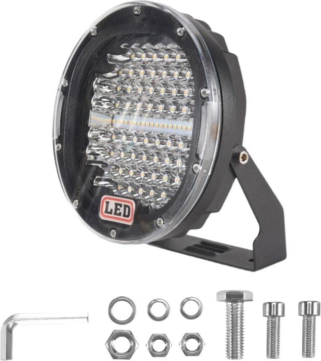 Tlily - 7--300-W-Offroad-LED-Arbeitslichtleiste + , Runde Scheinwerfer-Auto-Arbeitslampe für 4WD atv utv suv