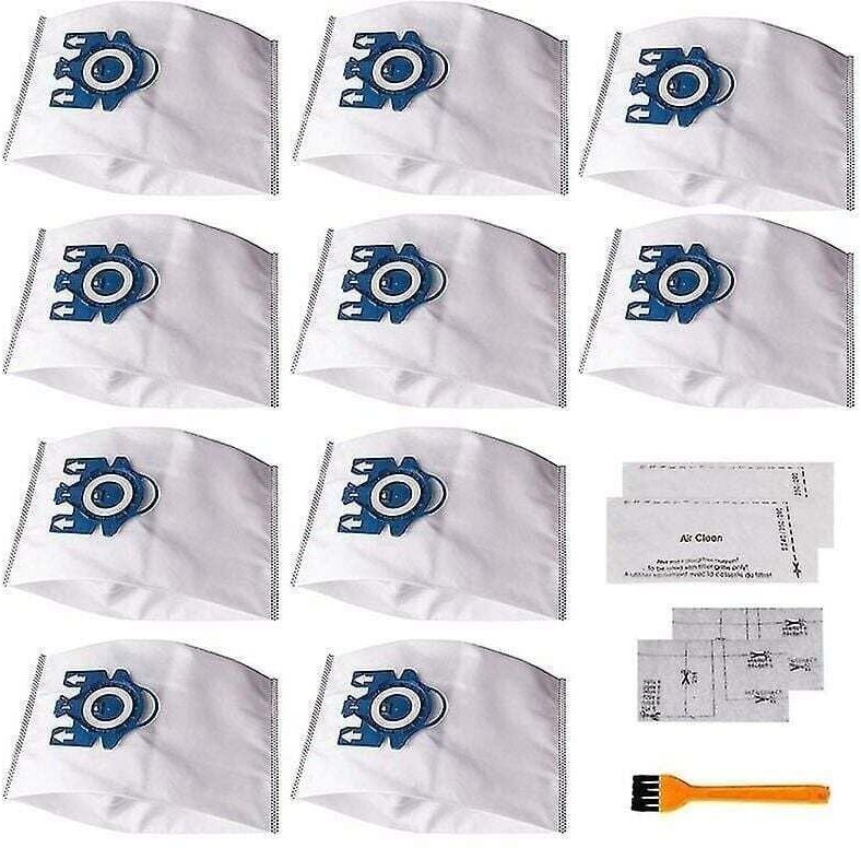 XVX FlkwoH 15 Staubsaugerteile für Miele GN Airclean 3d Efficiency Staubbeutel, Ersatz für Miele GN Staubsauger-Staubbeu...