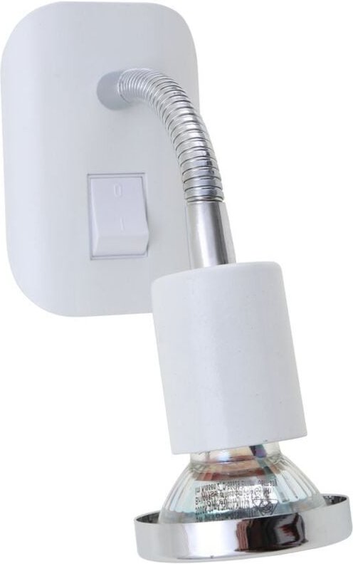 Led Steckerleuchte, weiss, 1xLED/GU10/3W