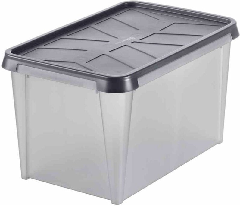 3462050 Aufbewahrungsbox (l x b x h) 60 x 40 x 35 cm Grau 1 St. - Orthex