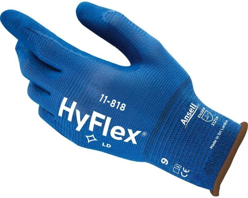 Ansell Handschuh HyFlex 11-818, Gr. 10 12 Stk