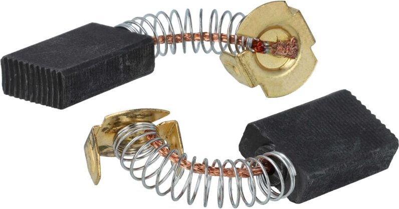 Vhbw - 2x Kohlebürste 6,15 x 13,4 x 20,5 mm Ersatz für Fein 30798651060 für Elektrowerkzeug, Bohrmaschine + Feder