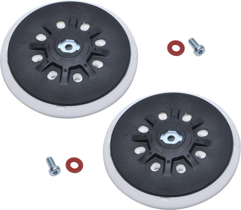 150 mm 8-Loch-Schleifpad kompatibel mit Bos-ch Exzenterschleifern ets 150, ets ec 150, lex 150, wts 150/7 498987 (weich)...