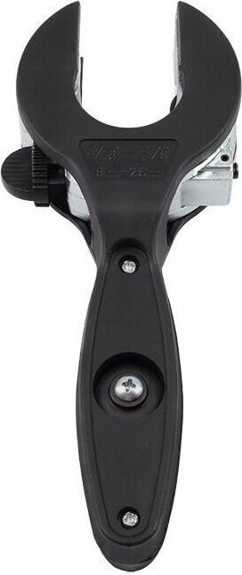 Ratschen-Rohrabschneider mit 3 Ersatzrädern – für Kupfer und Edelstahl Ø8–29 mm – schwarz