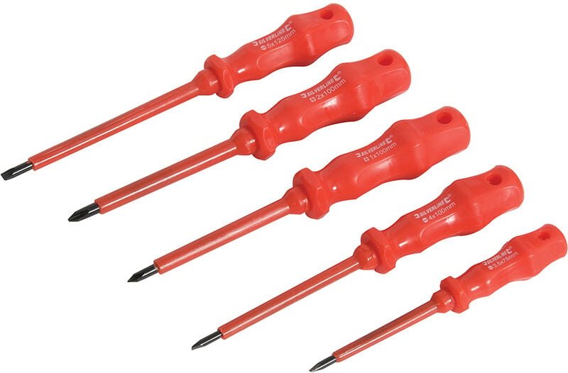 Thumbnail - Silverline - Isolierte Schraubendreher 5-tlg.