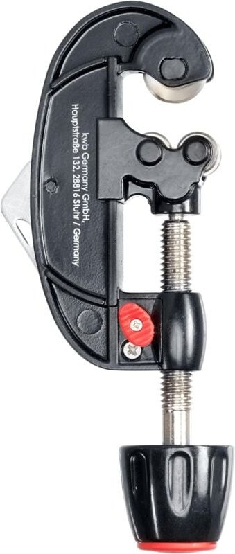 Rohrabschneider für Kupferrohre, ø 3-28 mm, mit Schnelllösefunktion und Entgrater, Rohrschneider für Kupfer, Messing, Al...