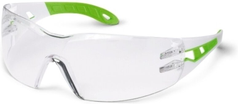 Uvex - Schutzbrille pheos s exc. as af klar weiß/grün 9192.725