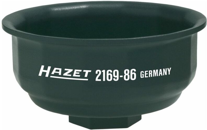 Hazet - lfilter-Schlüssel 2169-86 Vierkant hohl 12,5 mm (1/2 Zoll) Rillenprof