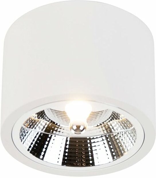 Moderner Aufbaustrahler weiß GU10 111mm - Expert