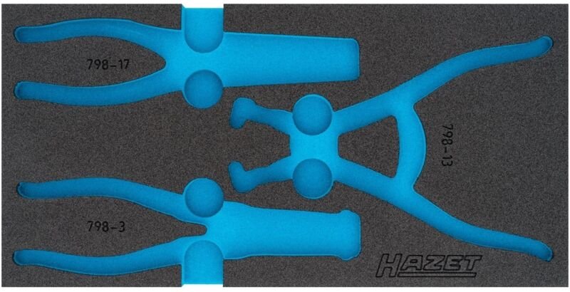 Hazet - 2-Komponenten Weichschaum-Einlage für Art.Nr. 172, 342 mm x 172 mm, Art.Nr. 163-425L