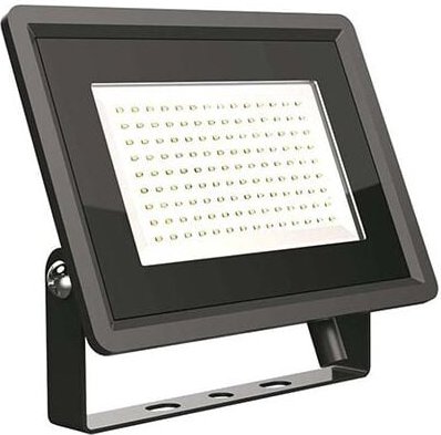 Thumbnail - V-TAC VT-49104 LED-Fluter 100 W SMD 87 LM/W 110° Naturweiß 4000 K schlankes schwarzes Aluminium IP65 – SKU 6722