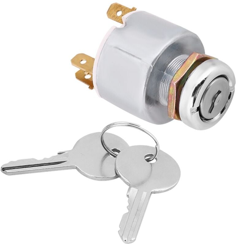 Zoternen - 12V Universal Car Auto 3 Position on off Start Zündschaltersteuerung mit 2 Schlüsseln SPB501