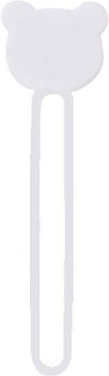 Silikon-Kabel-Organizer-Wickler weiß