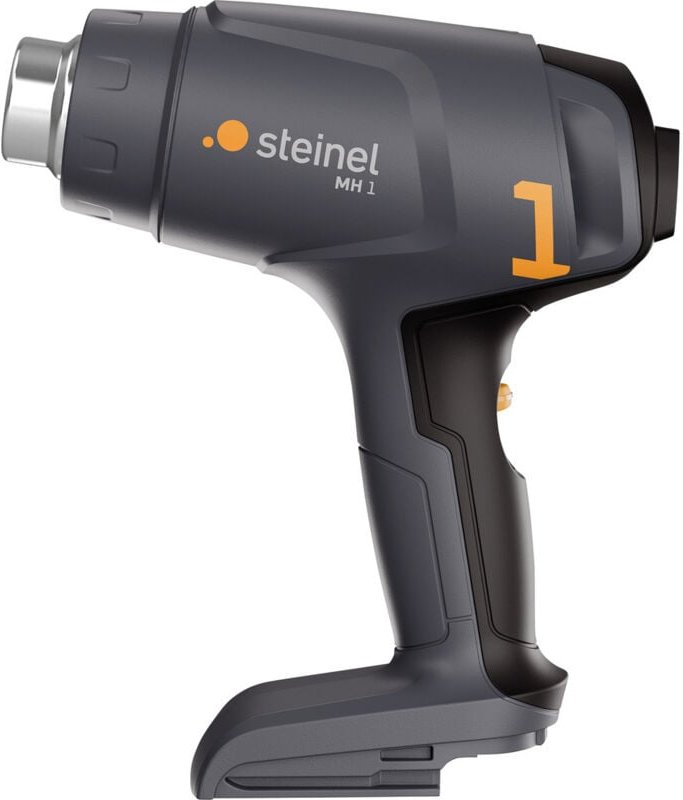 Steinel Heißluftpistole ohne Kabel MH 1, Bosch PFA 18V-System, 2 Stufen de Temperatur 300°C/450°C, Pistole de heat zum L...
