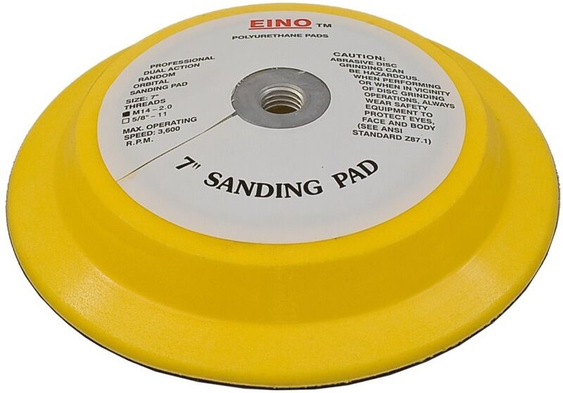 Schleifteller ø 125 mm, ungelocht