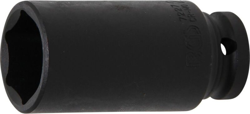 Bgs Technic - Kraft-Steckschlüssel-Einsatz Sechskant, tief Antrieb Innenvierkant 12,5 mm (1/2') sw 27 mm