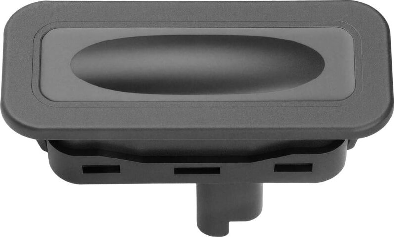 Kofferraum-Öffnungsschalter für Renault Clio 3 und Megane 2, Teilenummer 8200076256, schwarz, passend für Clio MK3/MK4, ...