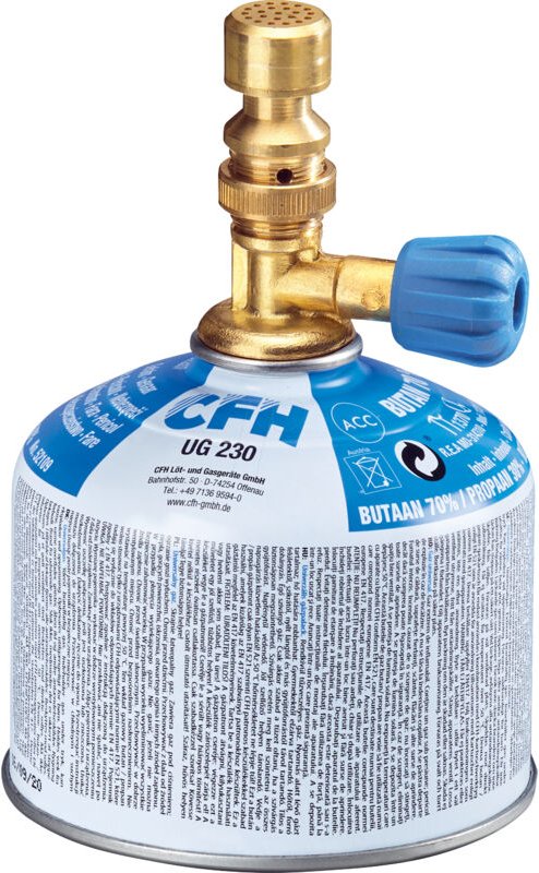 Gas-Laborbrenner Mit Kartusche Laborwerkstatt 1700c