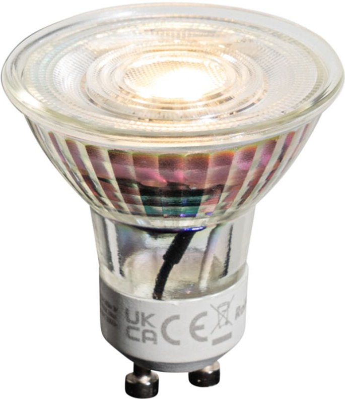 Luedd - GU10 50mm dimmbar in Kelvin LED-Glühbirne klar 4,5W 345 lm 2000-2700K