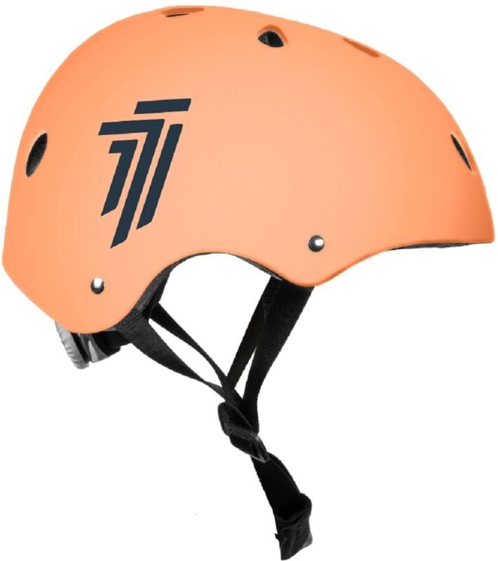 7-Brand Sporthelm Orange Sicher & Leicht für Fahrrad & Skaten 52-56