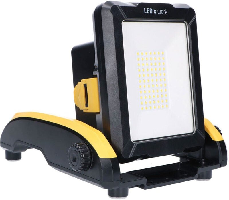 LED's work LED Multi Akku-Arbeitsleuchte - 20W, 5000K, - 2900 lm