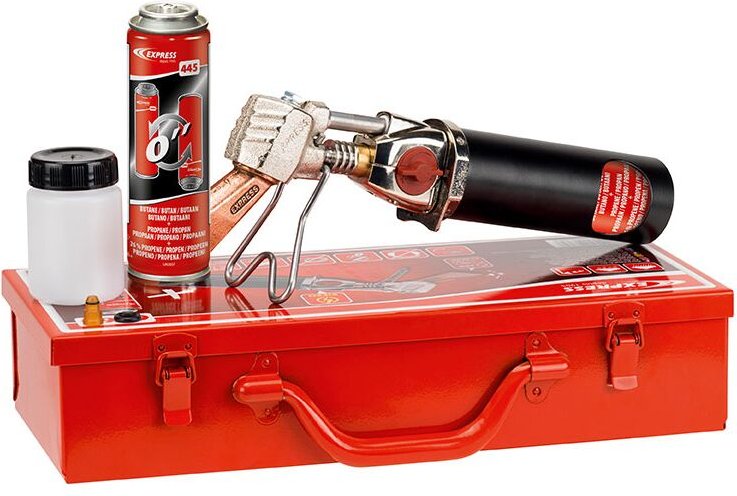 Autonome Metallbox für Dachdecker 1,3 kW 600 °c - Guilbert Express