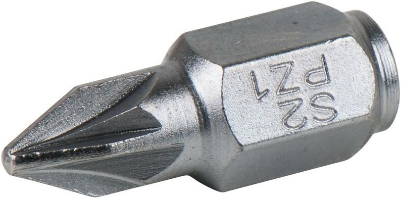 1/4' Mini-Bit für Kreuz-Schlitz-Schrauben pz 2, 18 mm