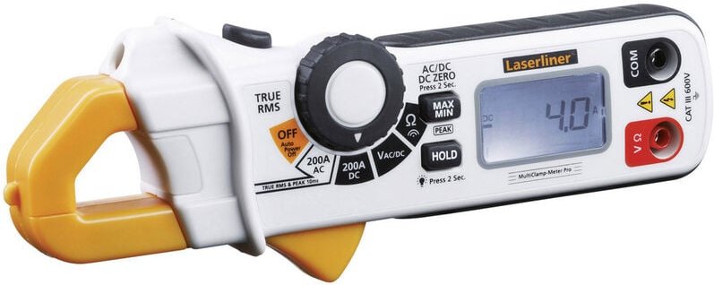 Laserliner - MultiClamp-Meter Pro Stromzange digital cat iii 600 v Anzeige (Counts): 1999