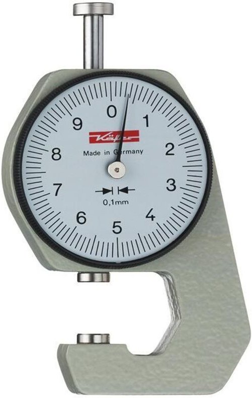 Taschendickenmessgerät k 15 0-10 mm Ablesung 0,1 mm ( 4000851618 ) - Käfer