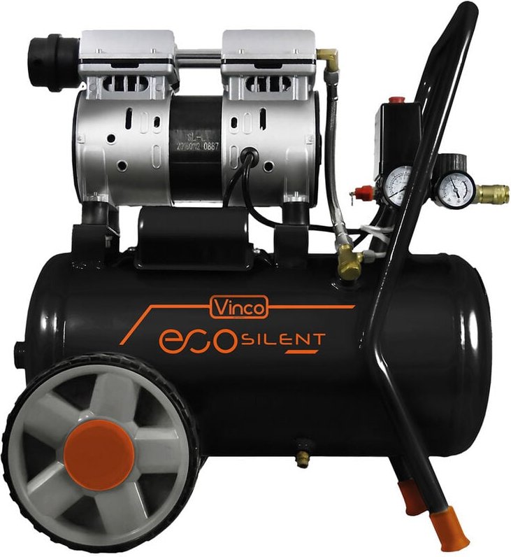 Vinco - super schallgedämpfter 24 l Luftkompressor KWU750-24L